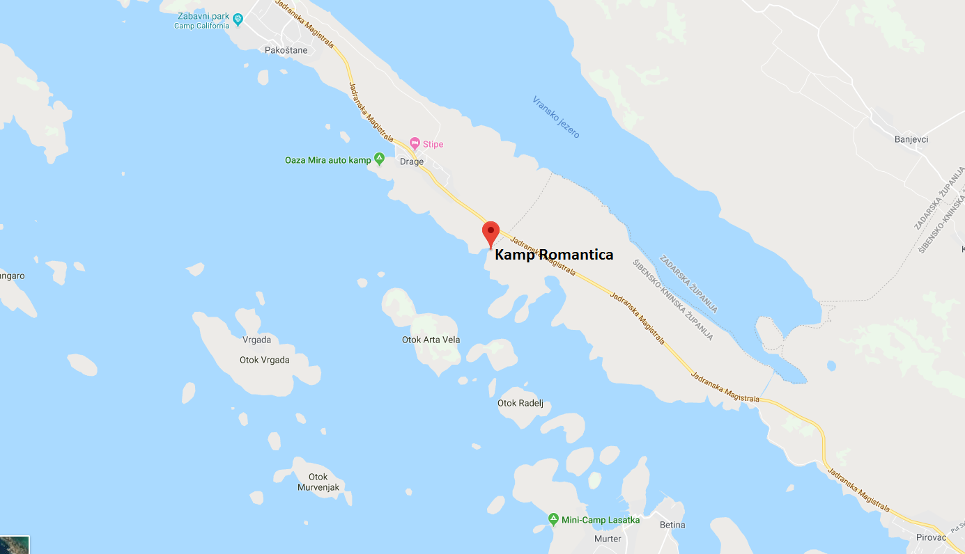google karta autokampa romatike